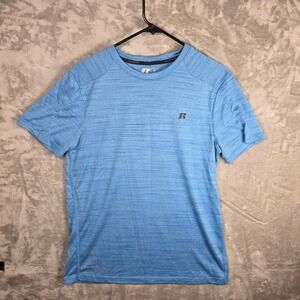 Russell Dri-Power 360 Athletic T-Shirt‎ Blue Men's Size M Moisture Wicking